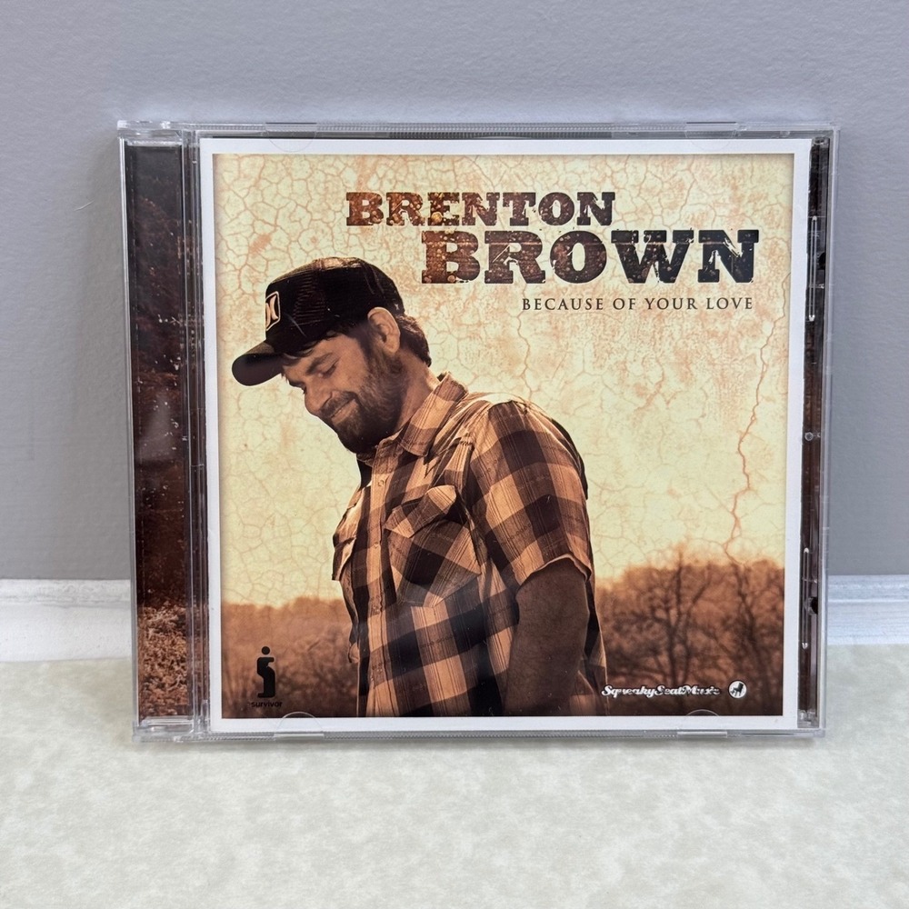 Brenton Brown: Because Of Your Love (CD, 2008) Christian Praise Worship Music
